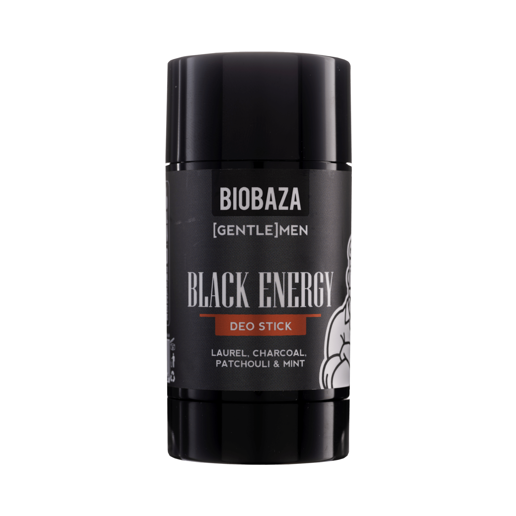 Black Energy Natürlicher Deo Stick, 50 ml