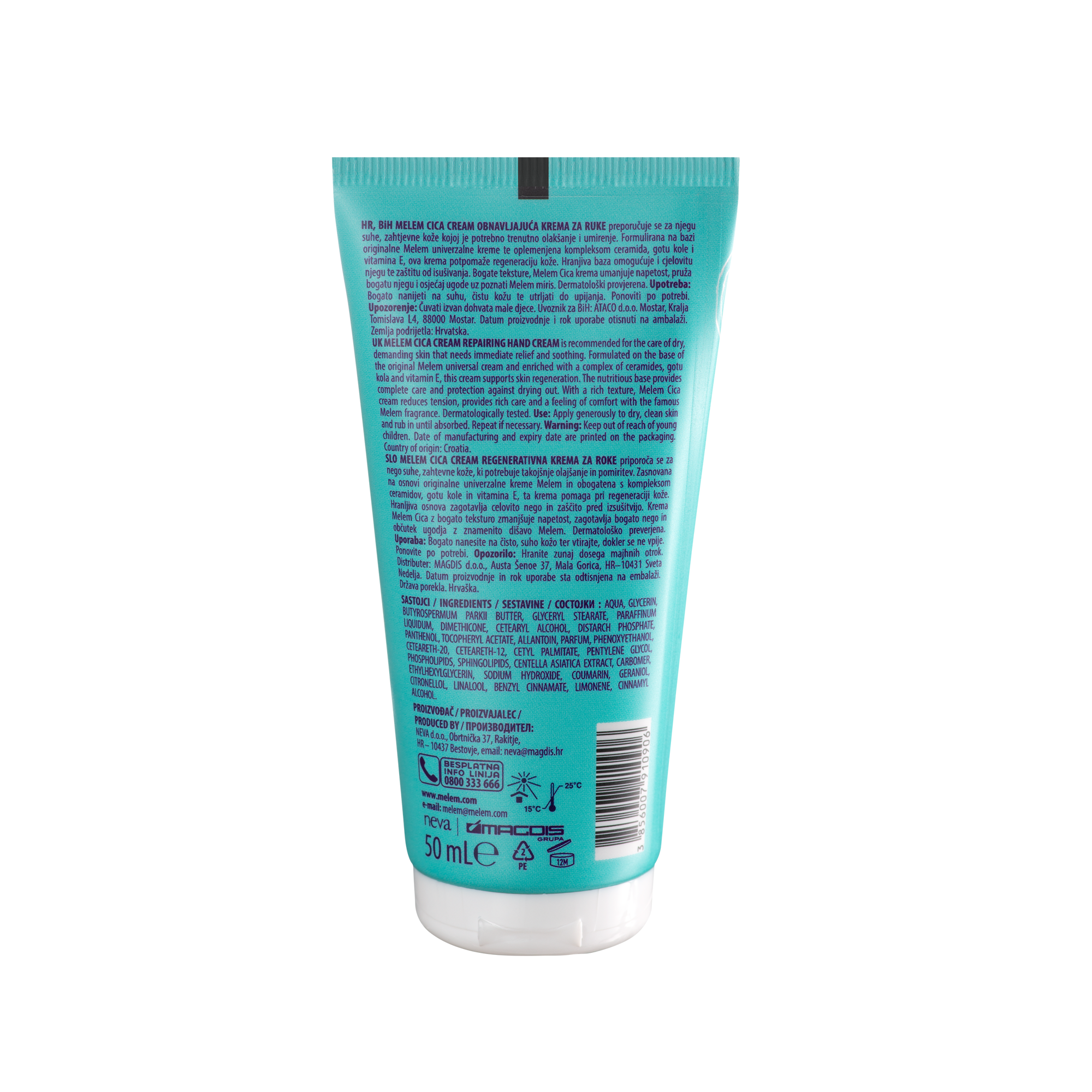 Cica Repairing hand cream, 50 ml | www.nesesser.com