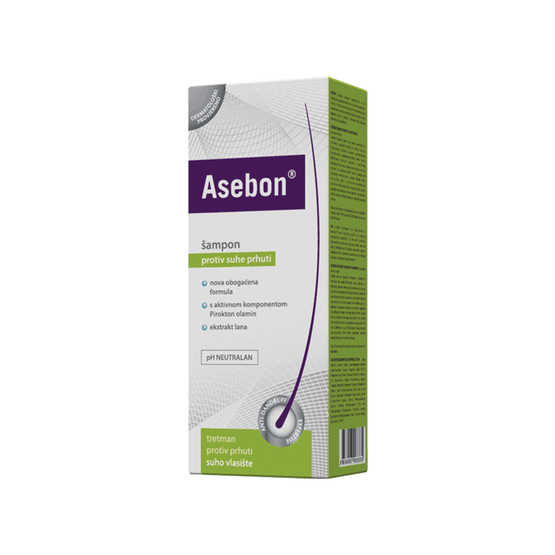 Šampon protiv suhe peruti za suho vlasište, 200 ml-0