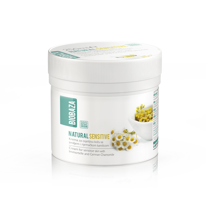 Natural Prirodna krema za njegu osjetljive kože, 250 ml-0