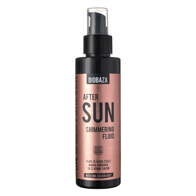 After Sun Fluid za njegu tijela sa zlatnim sjajem, 150 ml-0