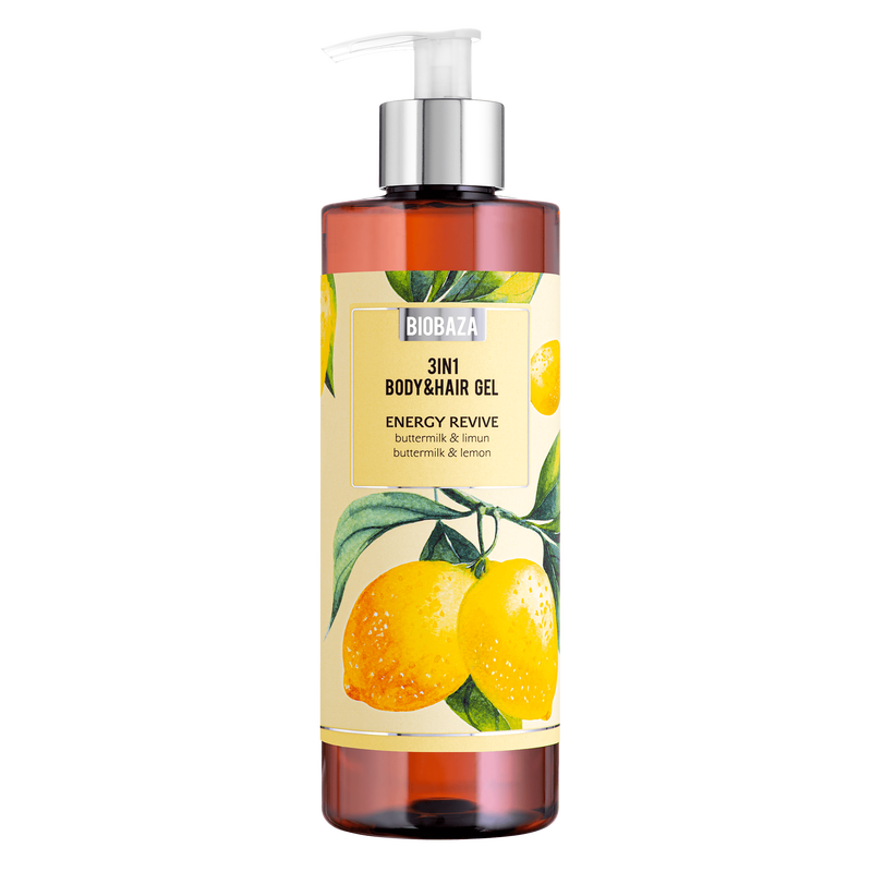 3u1 Body&Hair Energy Revive Shower gel, 400 ml-0