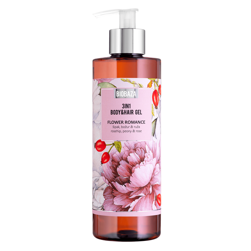 Flower Romance 3u1 Body&Hair Shower gel, 400 ml-0