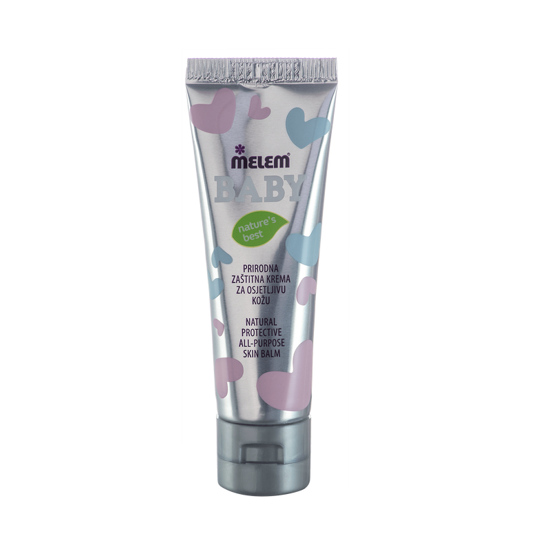 Baby Prirodna zaštitna krema za njegu osjetljive kože, 25 ml-0