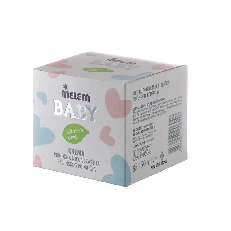 Baby Diaper area cream with natural oils and butters, 150 ml-1