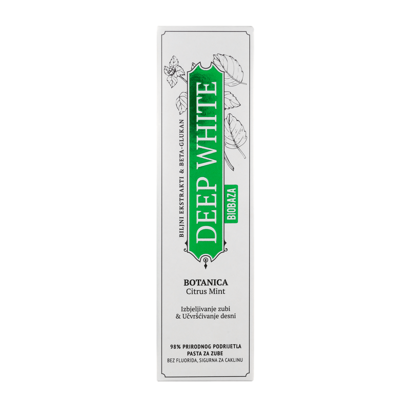 Deep White Botanica Zahnpasta, 75 ml-0