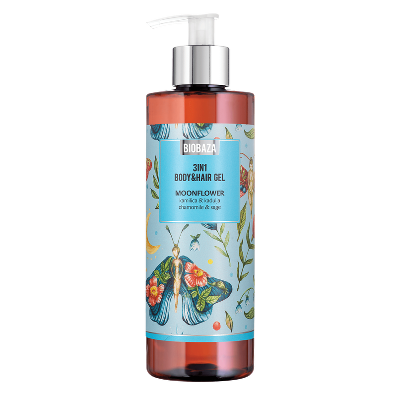 Moon Flower 3in1 Body&Hair Shower Gel, 400 ml-0