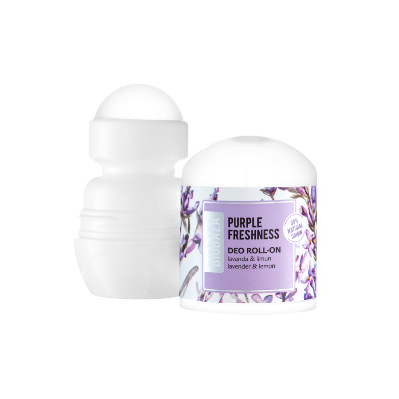 Purple Freshness Prirodni deo roll-on s kristalnim kamenom, 50 ml-1