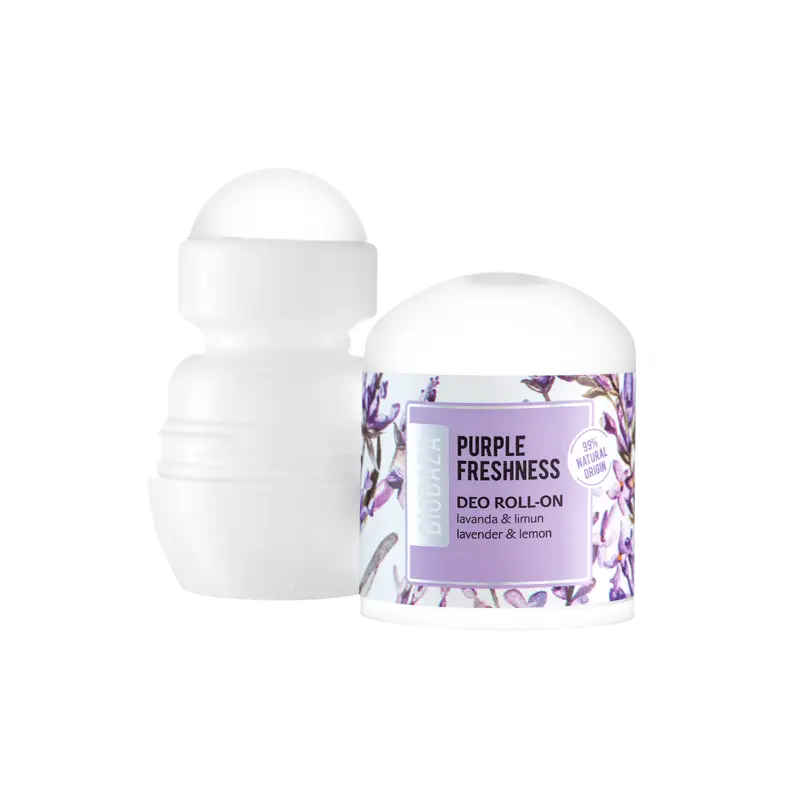 Purple Freshness Prirodni deo roll-on s kristalnim kamenom, 50 ml-1