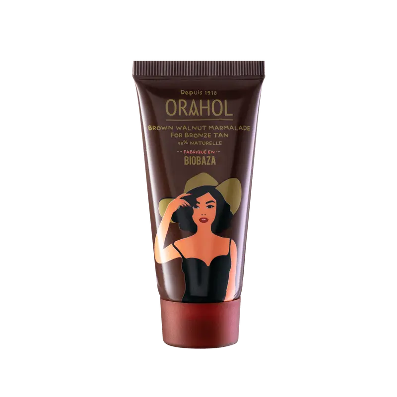 Orahol Brown Walnut Marmalade for bronze tan, 30 ml-0