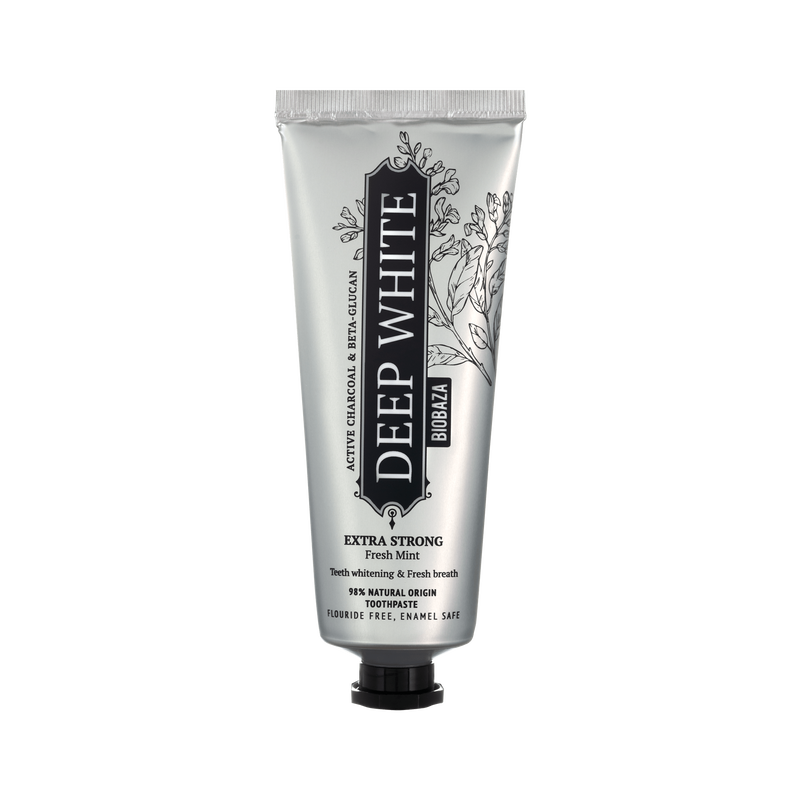 Deep White Extra Strong Prirodna pasta za izbjeljivanje zubi, 75 ml-1