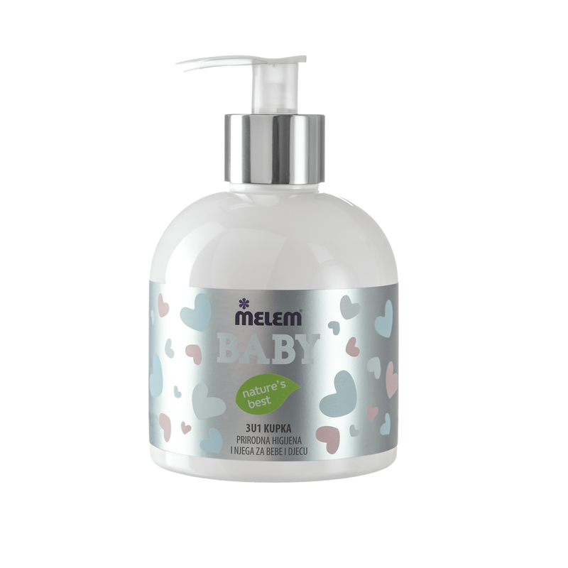 Baby 3in1 Sensitiver Waschgel für Haut und Haare, 300 ml-0