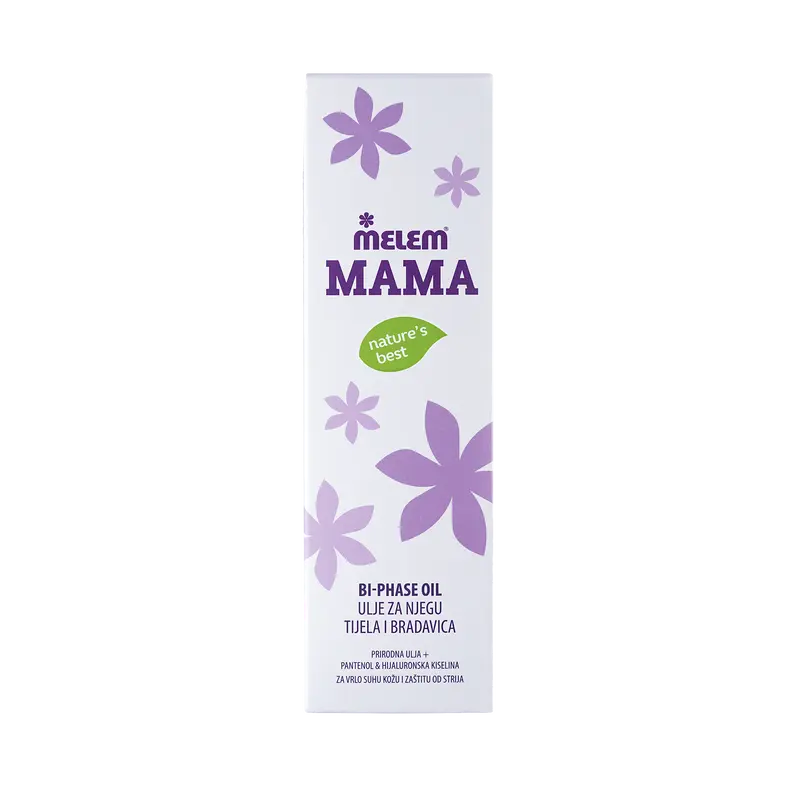 Mama Nourishing body and nipple oil for pregnancy, 150 ml-1