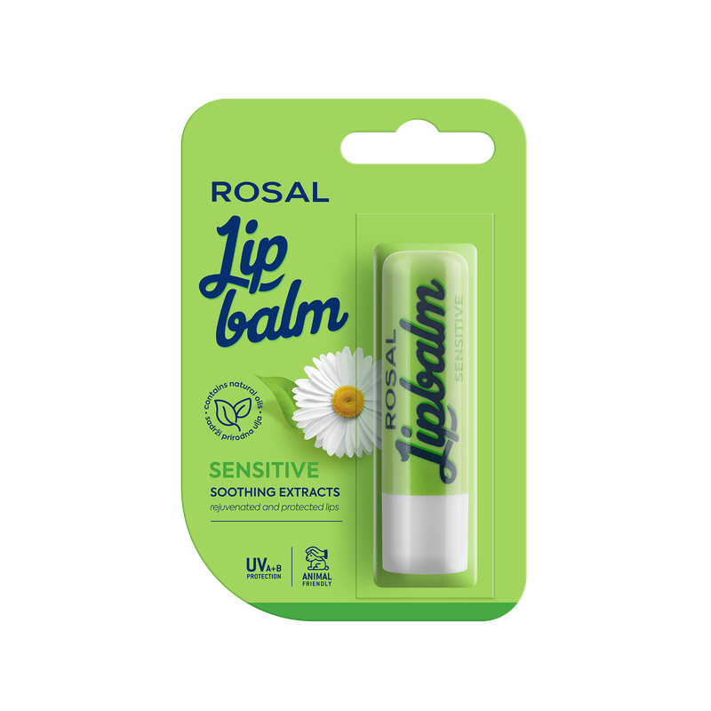 Sensitive Lip Balm with Chamomile, 4,8 g-0
