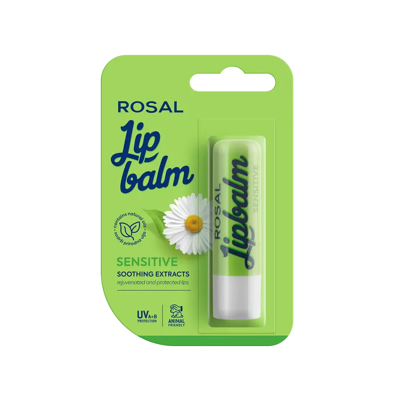 Sensitive Balzam s kamilicom za njegu usana, 4,8 g-0