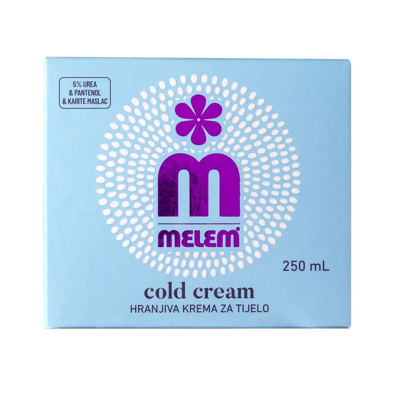 Cold cream Bogata krema za tijelo s ureom i pantenolom, 250 ml-1