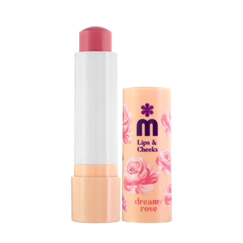 Lips&Cheeks Balzam za usne i rumenilo Dreamy Rose, 4,5g-2