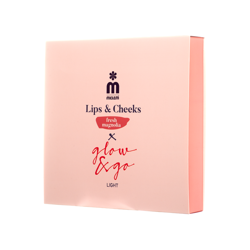 Lips & Cheeks Magnolia i Glow&Go poklon paket, 1 kom-3