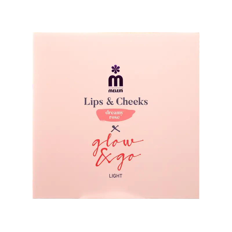 Lips & Cheeks Dreamy Rose i Glow&Go poklon paket, 1 kom-0