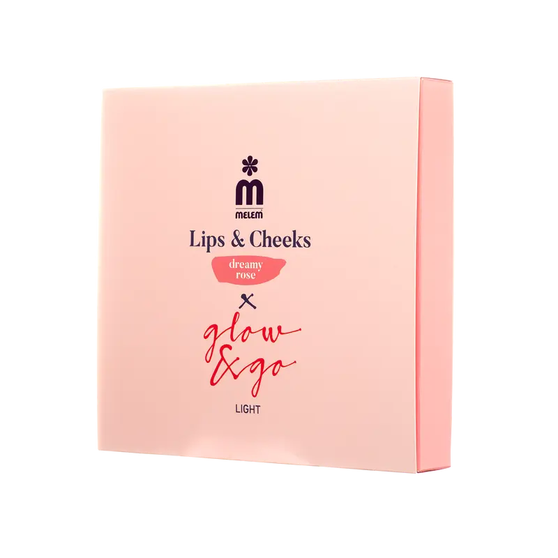 Lips & Cheeks Dreamy Rose i Glow&Go poklon paket, 1 kom-3