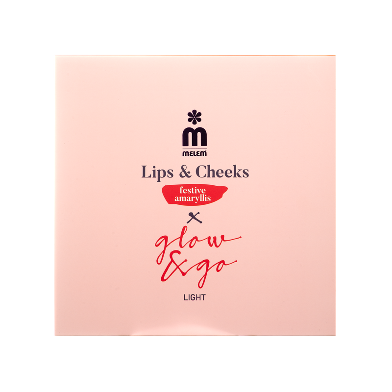 Lips & Cheeks Red Amaryllis i Glow&Go poklon paket, 1 kom-1