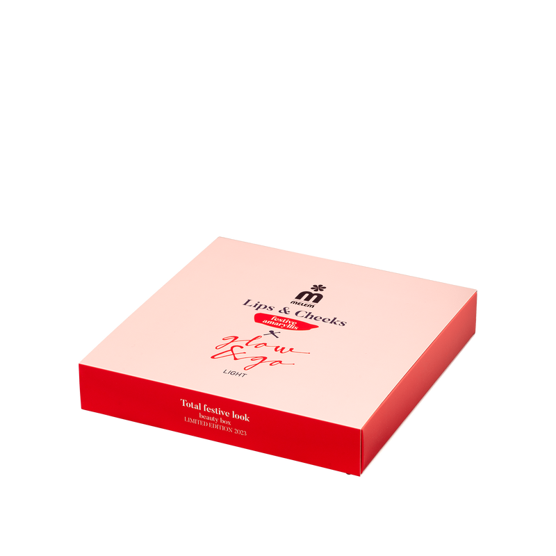 Lips & Cheeks Red Amaryllis i Glow&Go poklon paket, 1 kom-4