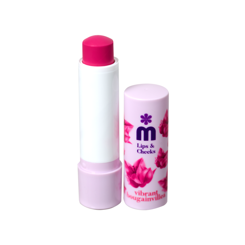 Lips&Cheeks Balzam za usne i rumenilo Vibrant Bougainvillea, 4,5 g-1