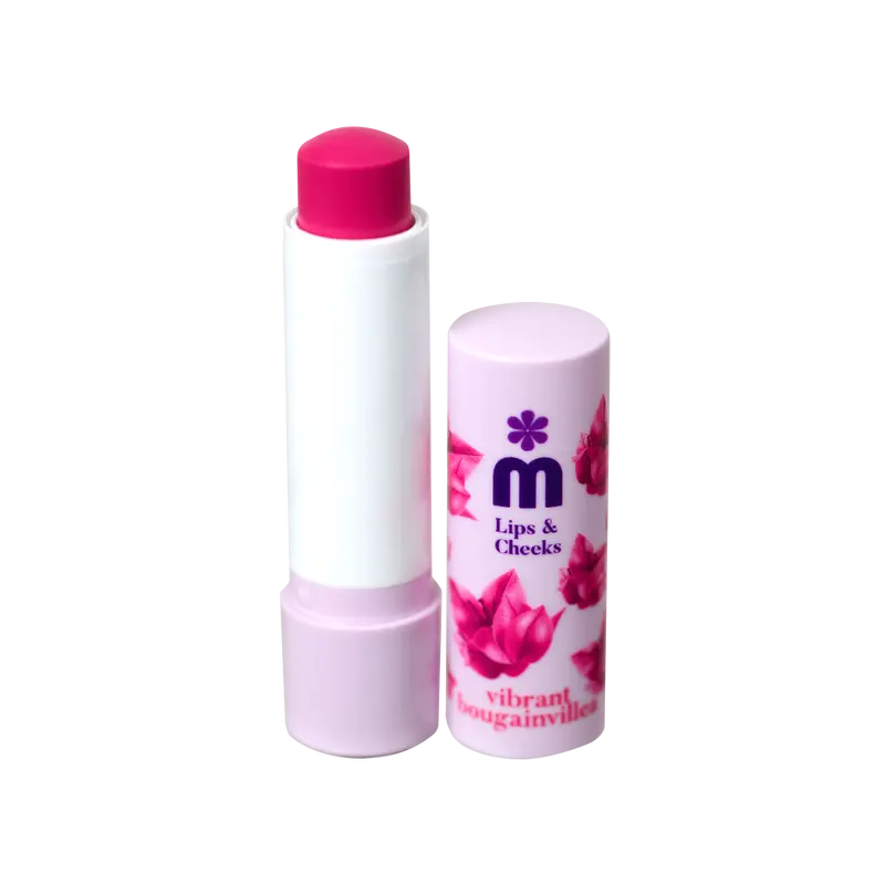 Lips&Cheeks 2in1 Vibrant Bougainvillea tinted lip balm & blush, 4,5 g -1