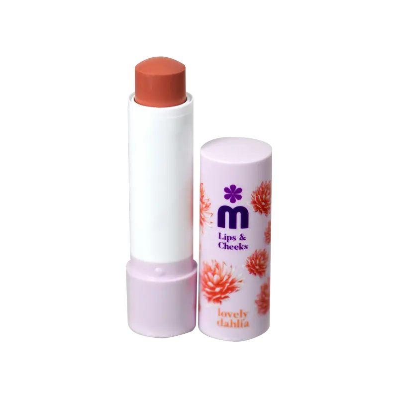 Lips&Cheeks 2in1 Lovely Dahlia tinted lip balm & blush, 4,5 g-1