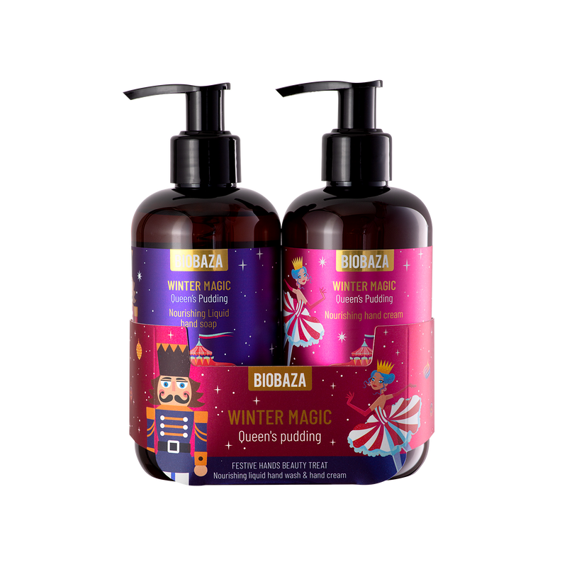 Winter Magic Queen's Pudding Festive hands set, 1 set-0