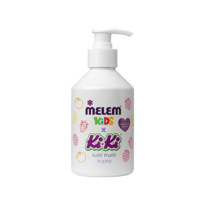 Melem Kids x KiKi Tutti Frutti bath, 300 ml-0