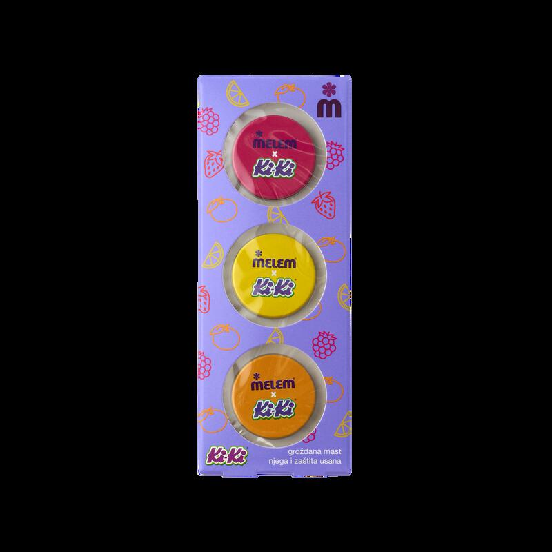 Melem Kids X Kiki Tutti Frutti Tripack, 3x10 ml-0