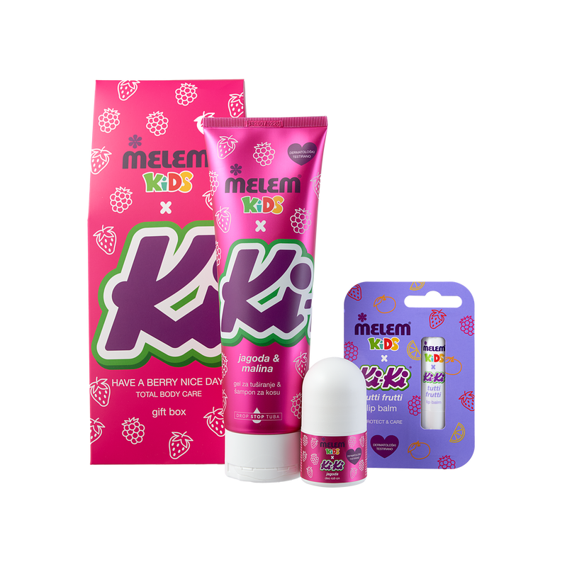 Melem Kids x KiKi Gift set Magenta, 1 kom-0