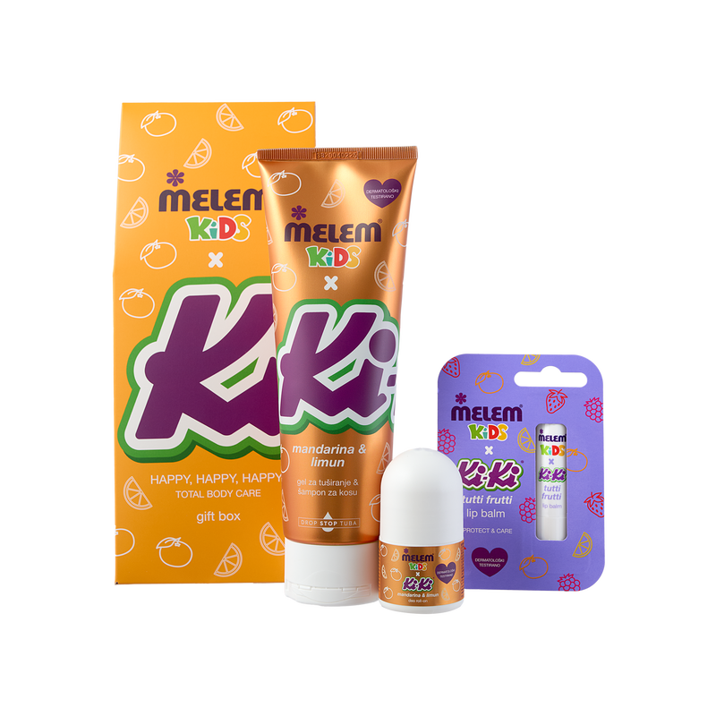 Melem Kids x KiKi Gift set Orange, 1 kom-0