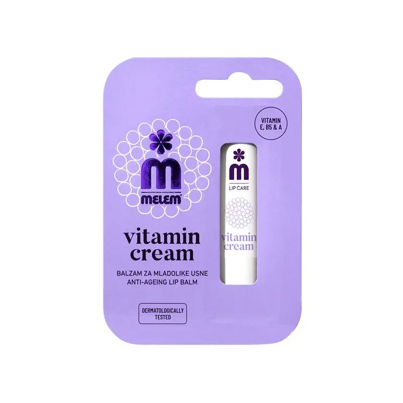 Vitamin cream Anti-aging lip balm, 4,5 g-0