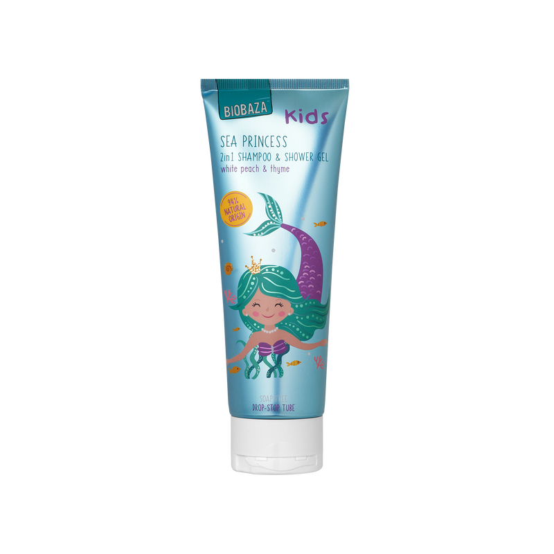 KIDS 2in1 Body&Hair Sea Princess Shower gel, 250 ml-0