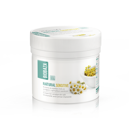 Natural Prirodna krema za njegu osjetljive kože, 250 ml