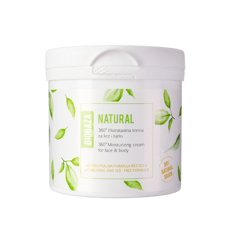 Natural Univerzalna krema za njegu lica i tijela, 500 ml