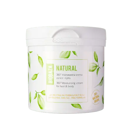 Natural Univerzalna krema za njegu lica i tijela, 500 ml