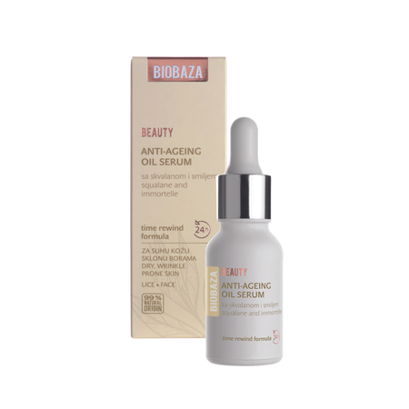 Beauty Plantfusion Anti-aging Uljni serum za suhu kožu, 15 ml