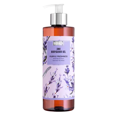 Purple Freshness 3u1 Body&Hair Gel za tuširanje i pranje kose, 400 ml