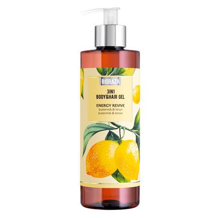 3in1 Körper- & Haar-Energie-Duschgel, 400 ml