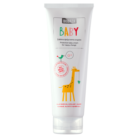 Baby Protective baby cream for diaper change in tube, 250 ml