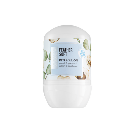 Feather Soft Prirodni deo roll-on s pantenolom, 50 ml