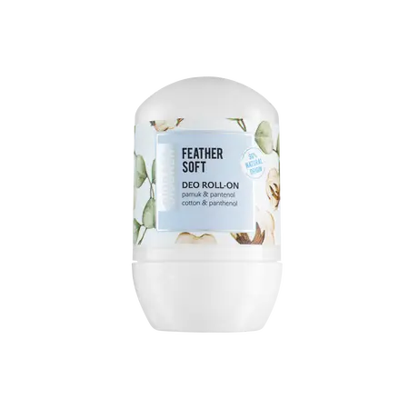 Feather Soft Prirodni deo roll-on s pantenolom, 50 ml