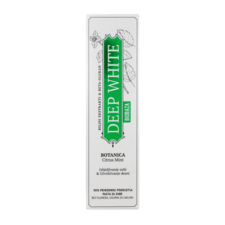 Deep White Botanica Prirodna pasta za izbjeljivanje zubi, 75 ml