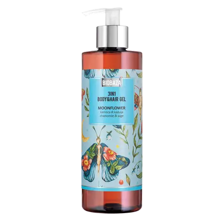 Moon Flower 3u1 Body&Hair Gel za tuširanje i pranje kose, 400 ml