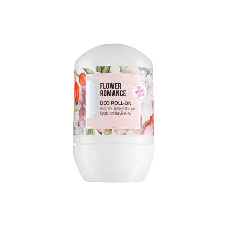 Flower Romance Prirodni deo roll-on s pantenolom, 50 ml