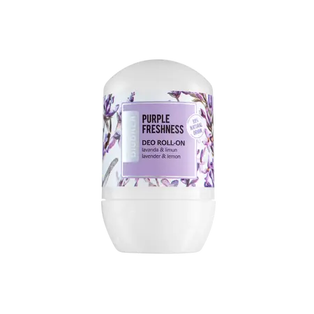 Purple Freshness Prirodni deo roll-on s kristalnim kamenom, 50 ml