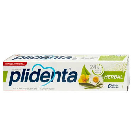 Herbal Pasta za zube za njegu desni, 75 ml-1